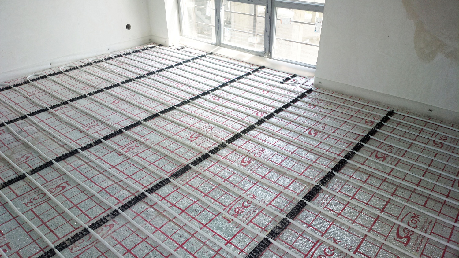 Монтаж теплого пола